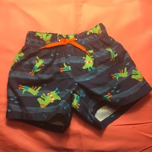 0-3 months baby boys swim trunks